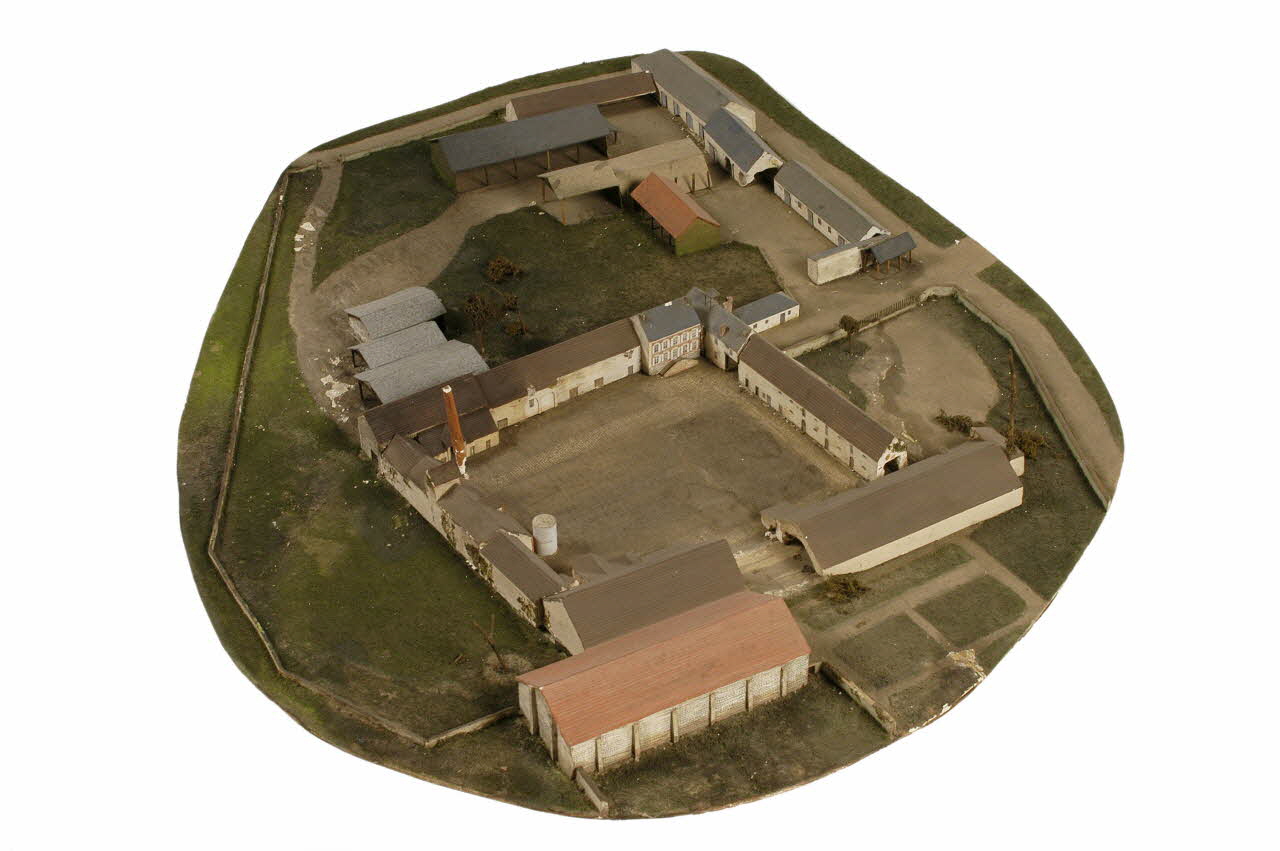 maquette d'édifice Ferme de la région parisienne 1941.10.11 Photo