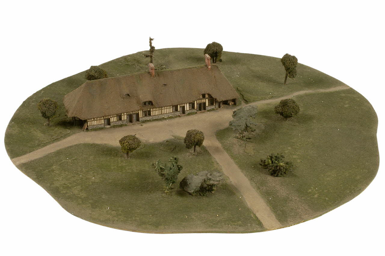 maquette d'édifice Ferme du Pays de Caux 1941.10.14 Photo
