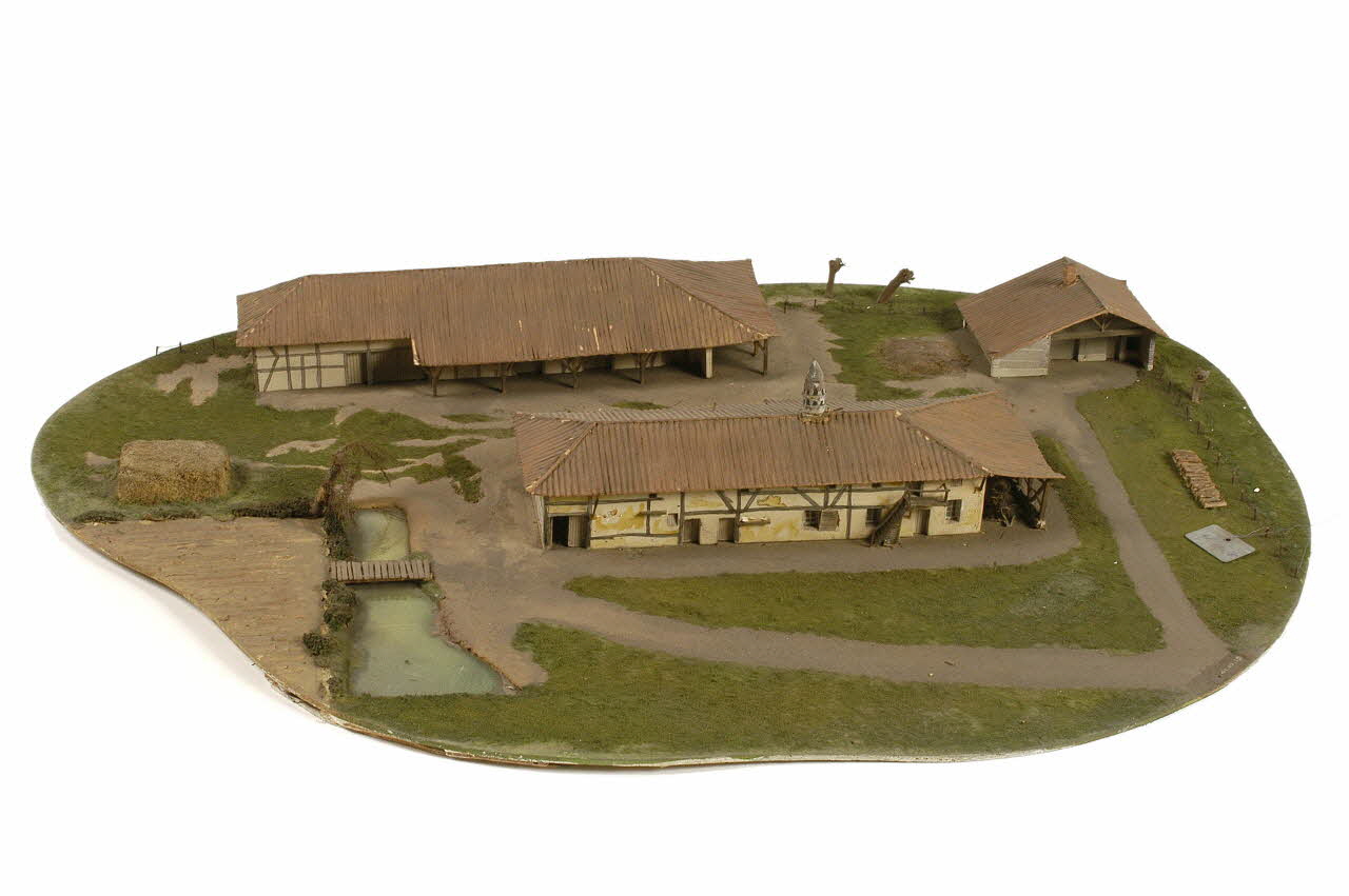 maquette d'édifice Ferme de Bresse 1941.10.15 Photo