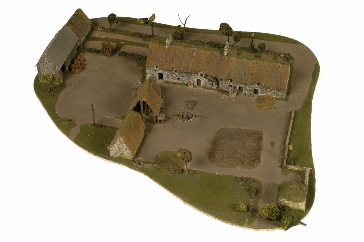 maquette d'édifice Ferme de Bretagne 1937 1941.10.4 Photo