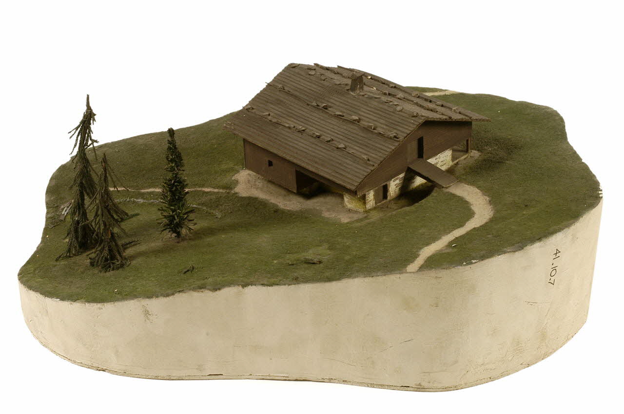 maquette d'édifice Chalet de Savoie 1941.10.7 Photo