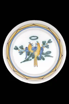 assiette calotte Aunis-Saintonge-Angoumois 1800-1825 1943.146.14 Photo