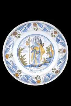 assiette calotte Bourgogne, France 1775-1800 1943.175.3 Photo