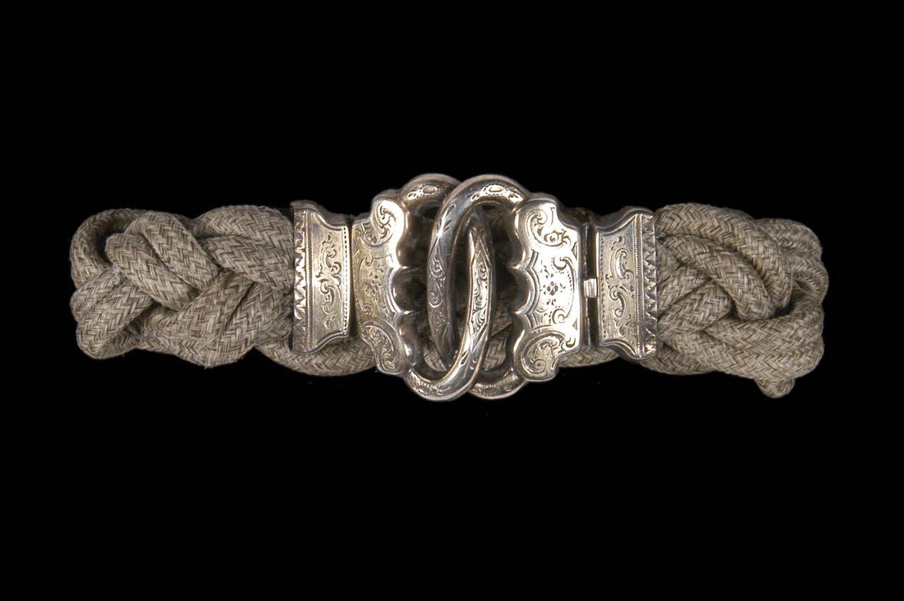bracelet en cheveux 1943.46.3 Photo