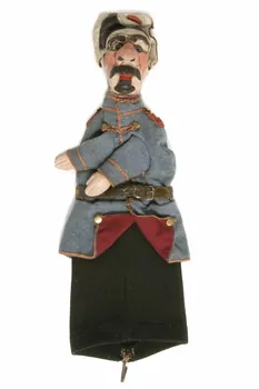 Pouly marionnette à gaine Gendarme Paris 17ème 1918 1944.30.4  Photo