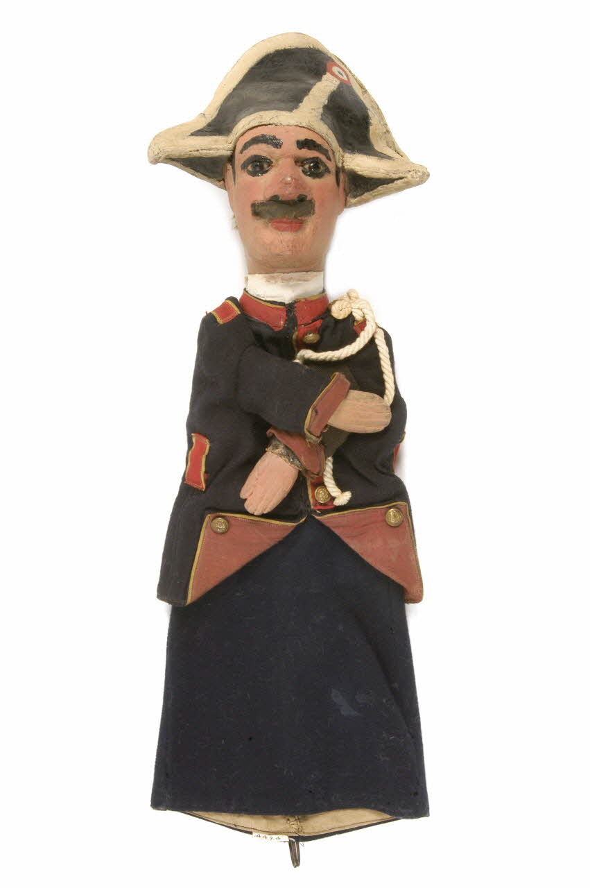 marionnette à gaine Gendarme 1944.9.4 Photo