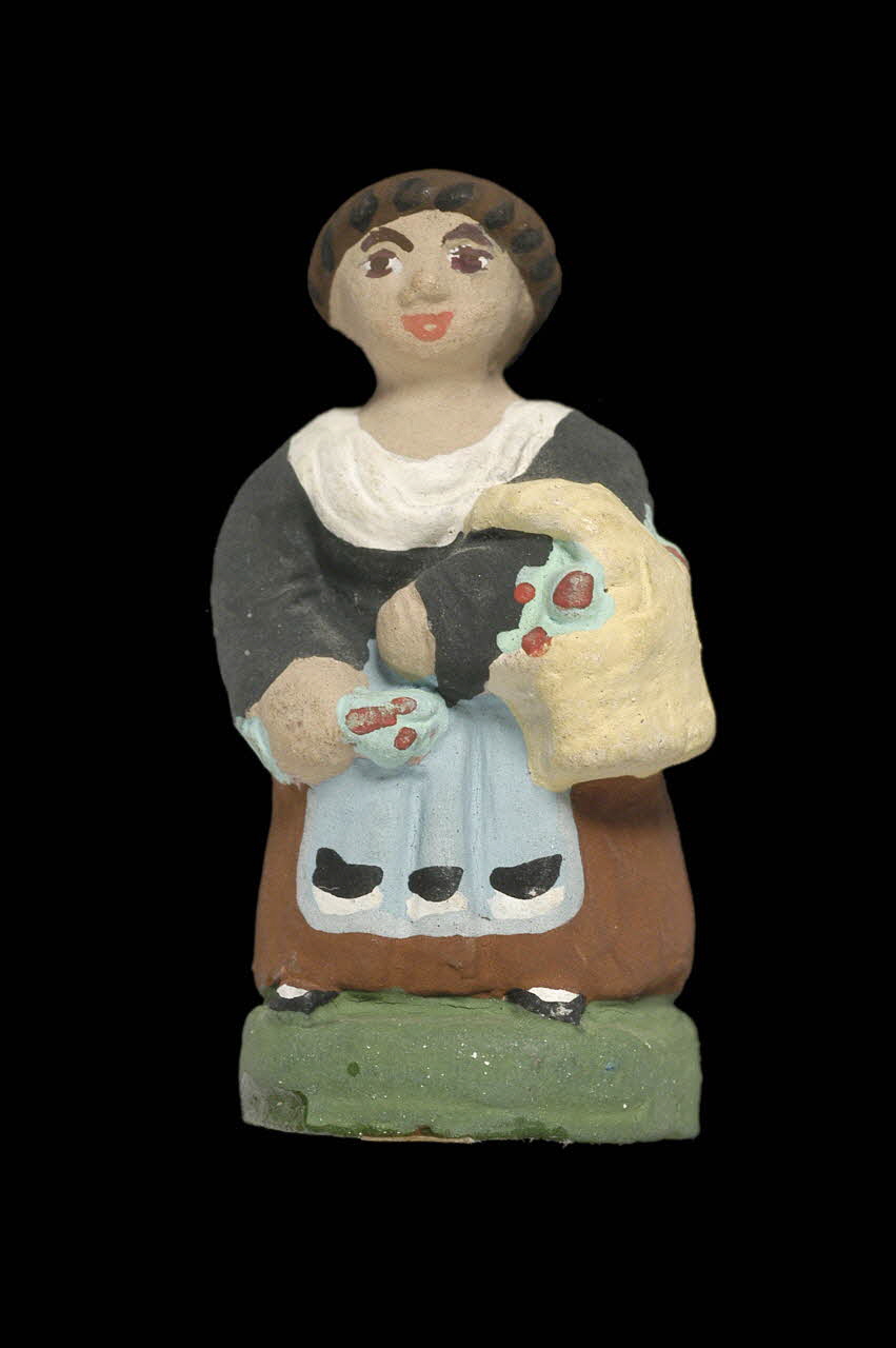 René Gilles figurine de crèche santon Rhône-Alpes, France 1941 1946.50.11 Photo