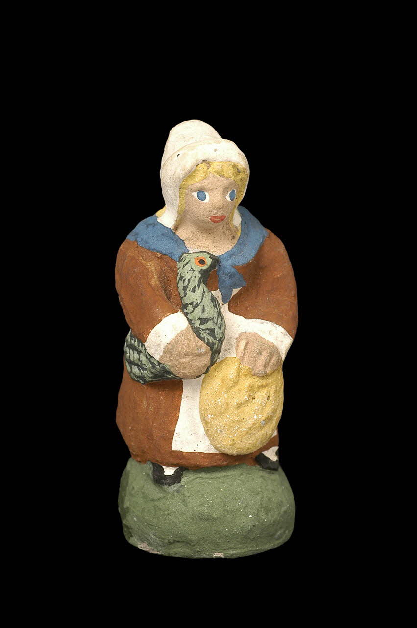René Gilles figurine de crèche santon Rhône-Alpes, France 1941 1946.50.12 Photo