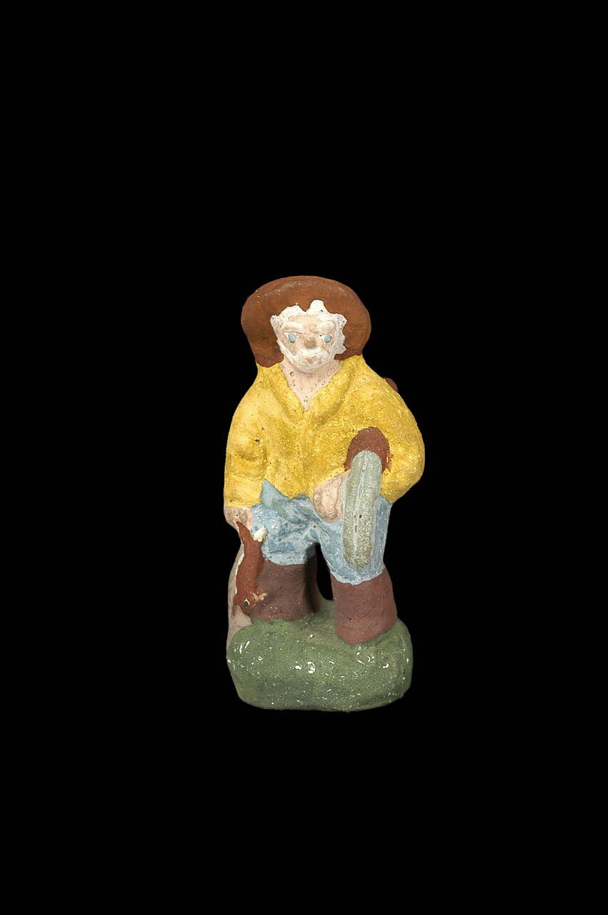 René Gilles figurine de crèche santon Rhône-Alpes, France 1941 1946.50.15 Photo