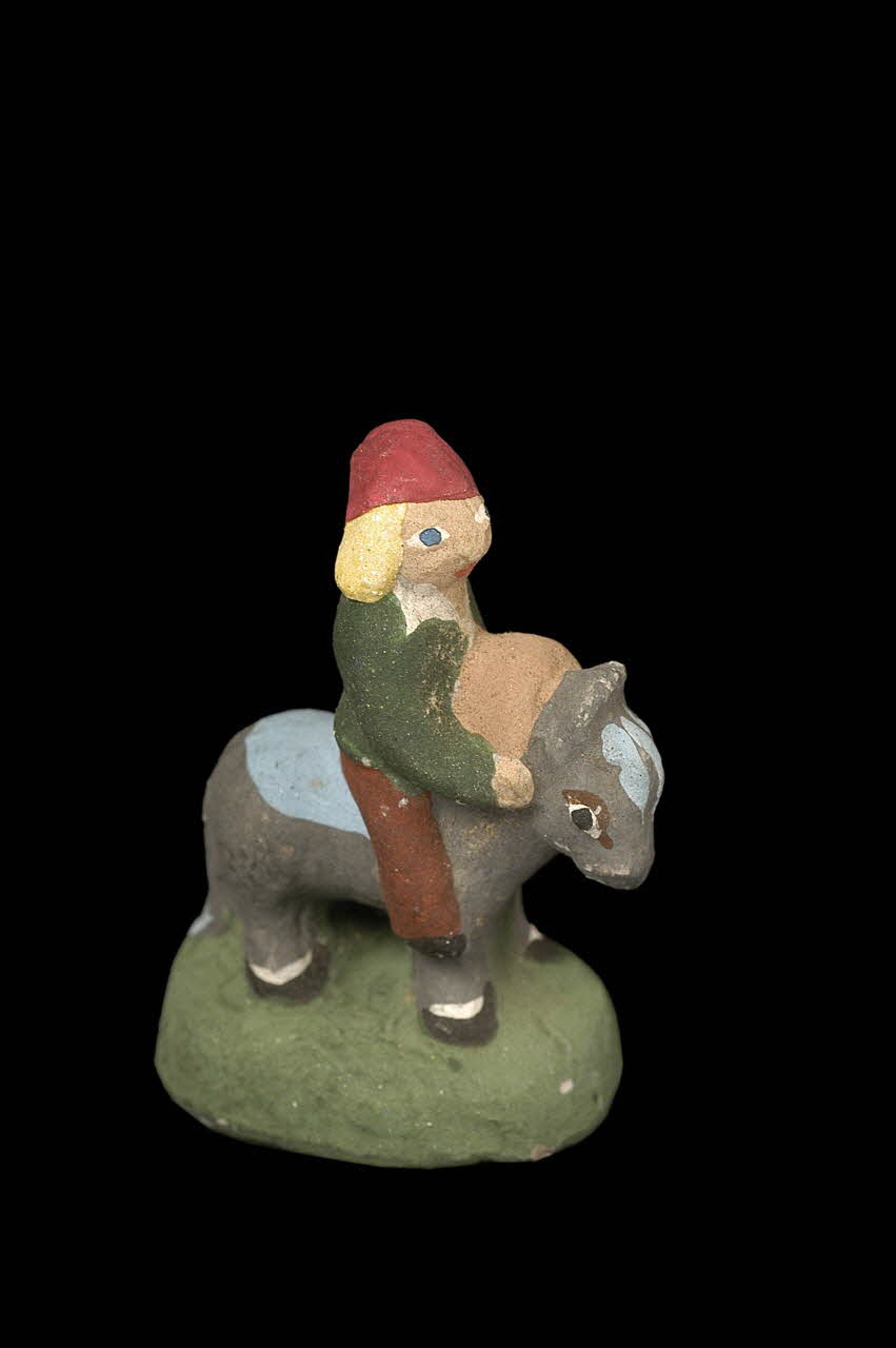 René Gilles figurine de crèche santon Rhône-Alpes, France 1941 1946.50.18 Photo