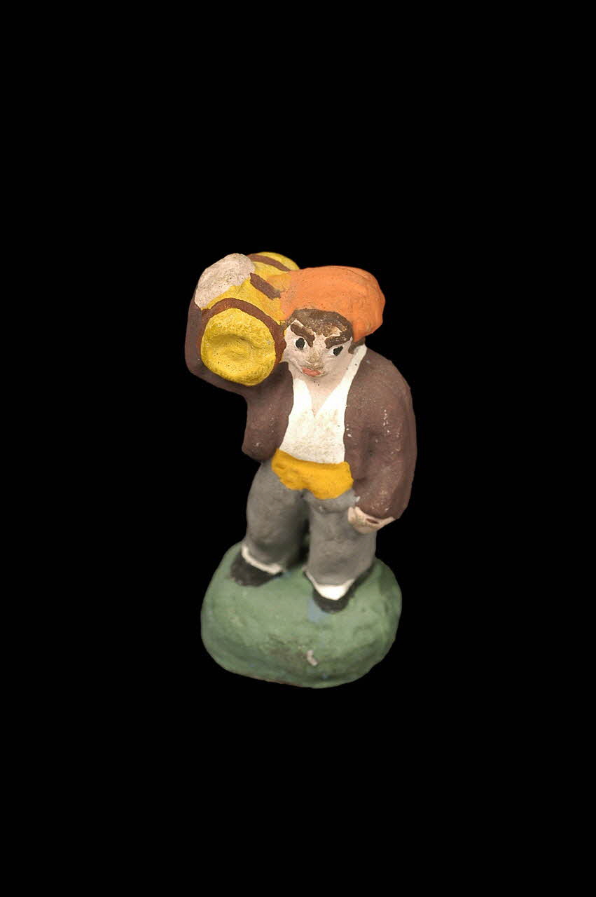 René Gilles figurine de crèche santon Rhône-Alpes, France 1941 1946.50.19 Photo
