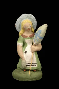 René Gilles figurine de crèche santon Rhône-Alpes, France 1941 1946.50.6 Photo