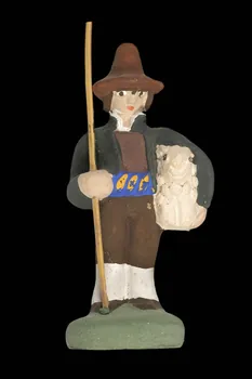 René Gilles figurine de crèche santon Rhône-Alpes, France 1941 1946.50.7 Photo