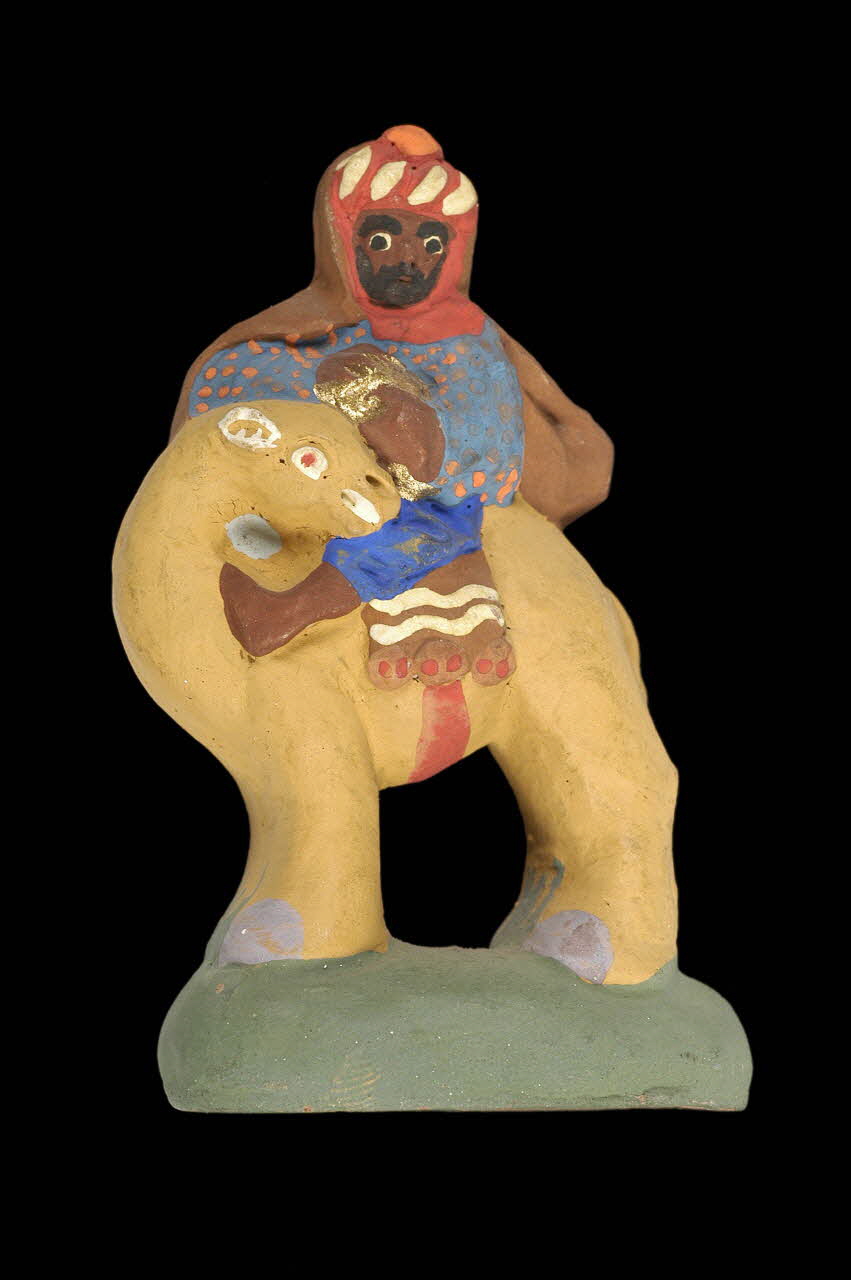 René Gilles figurine de crèche santon Rhône-Alpes, France 1941 1946.50.8 Photo