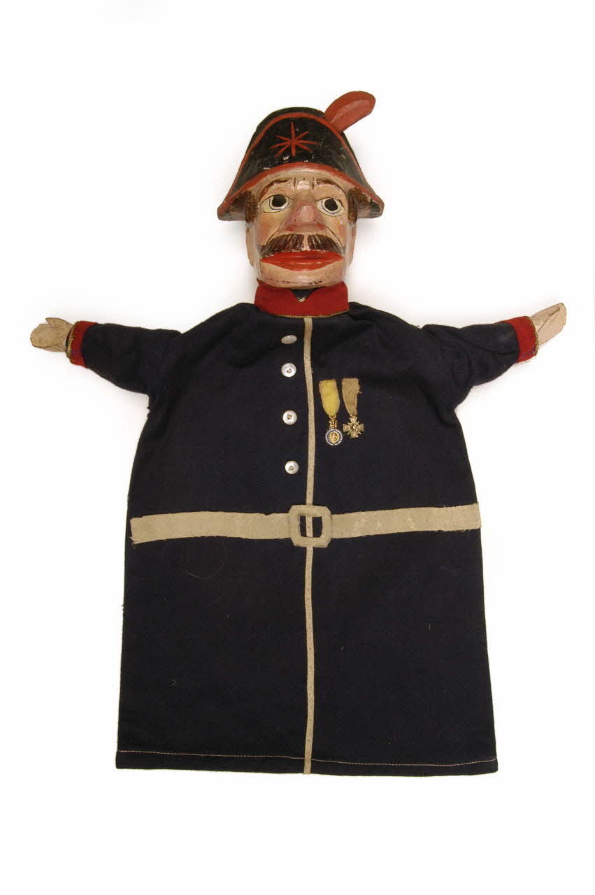marionnette à gaine brigadier Île-de-France, France 1890 1947.41.37 Photo