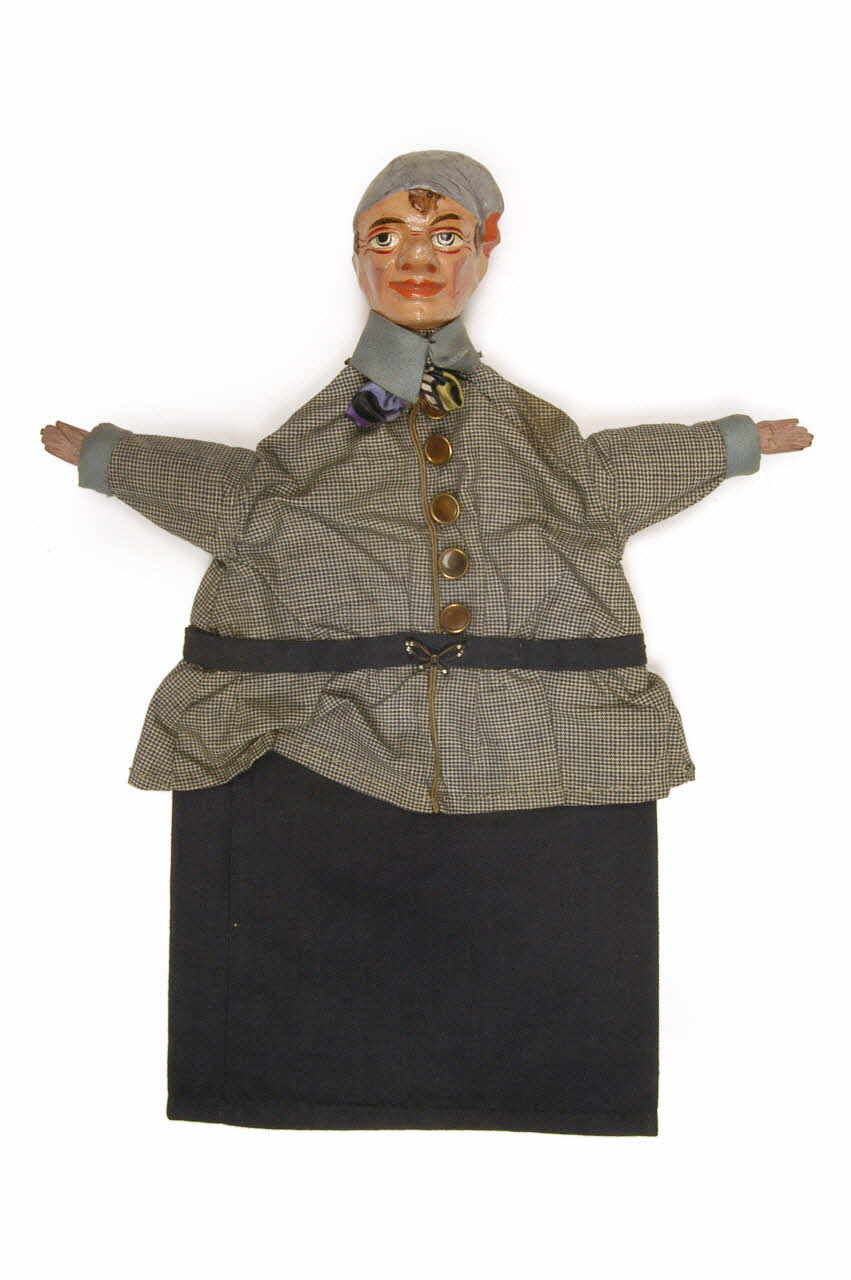 marionnette à gaine Guillaume (Guignolet) Île-de-France, France 1890 1947.41.46 Photo