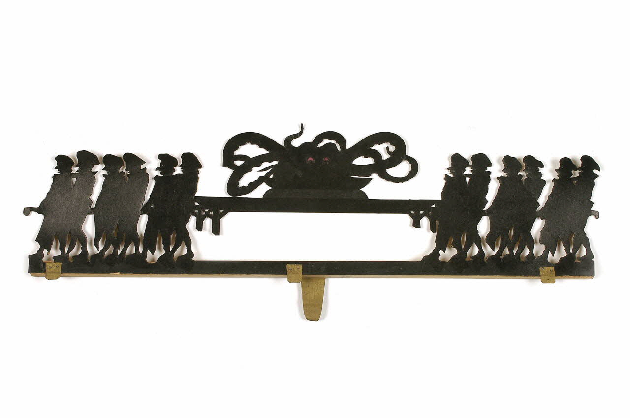 ombre chinoise Le repas de Gargantua Île-de-France, France 1890 1947.41.75 Photo Mucem / Anne Maigret