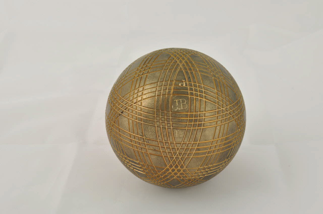 jeu de boule lyonnaise Île-de-France, France 1957 1958.35.4 Photo Mucem