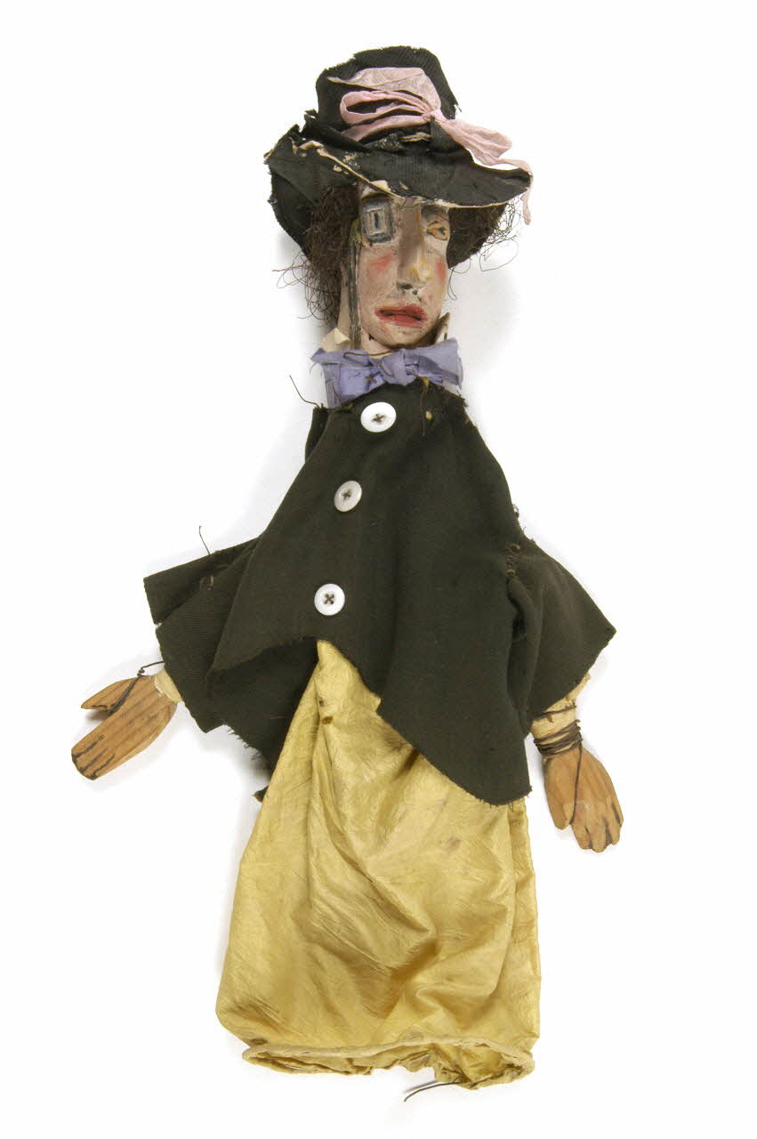 Neron De Bellencourt marionnette à gaine Femme Île-de-France, France 1868 1948.19.5 Photo