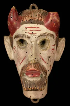 tête de marionnette diable 1951.56.49  Photo