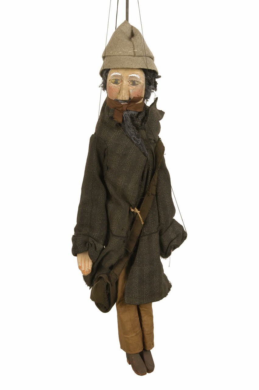 Charles Caron marionnette à tringle et à fils Île-de-France, France 1944 1952.25.2 Photo