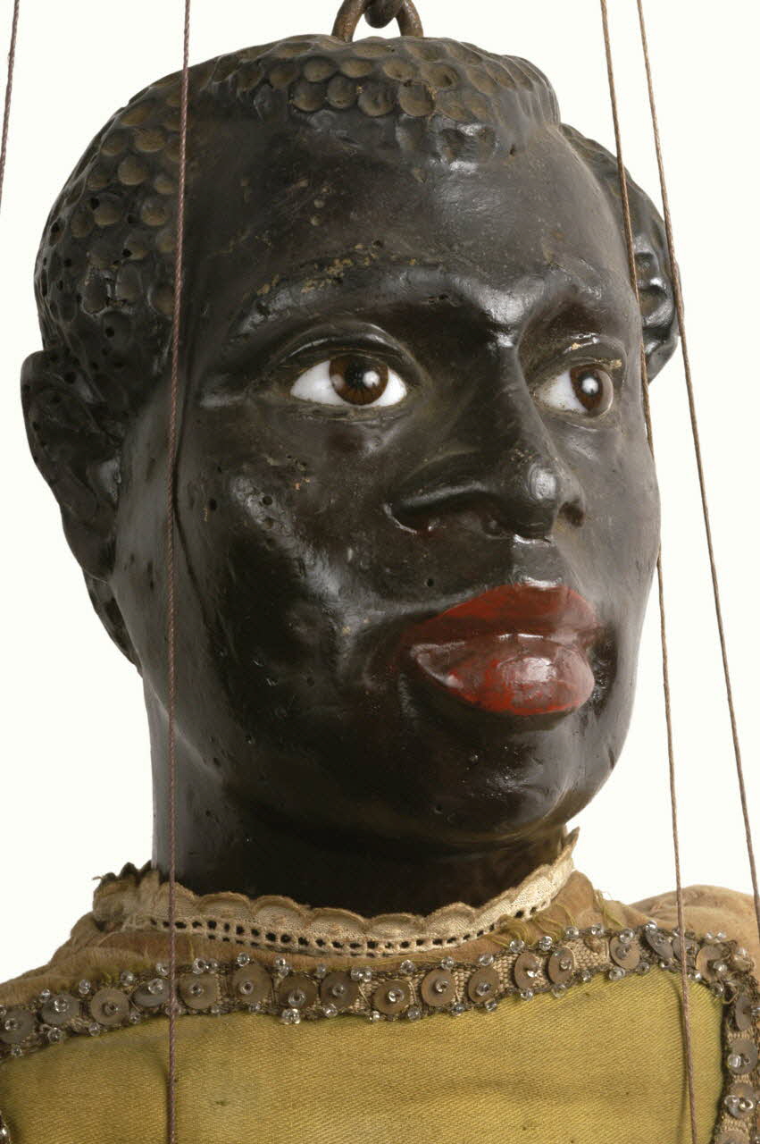 marionnette à tringle et à fils Nègre 1952.38.11 Photo