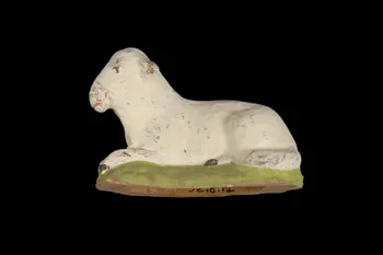 Louis Neveu figurine de crèche santon Provence-Alpes-Côte d'Azur, France 1951 1952.8.12 Photo