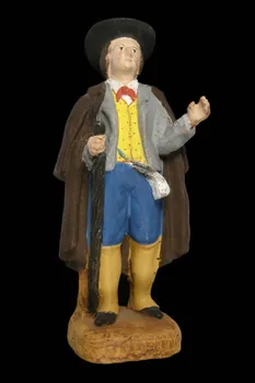 Louis Neveu figurine de crèche santon Provence-Alpes-Côte d'Azur, France 1951 1952.8.17 Photo