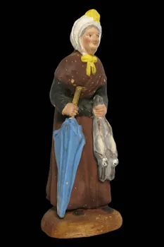Louis Neveu figurine de crèche santon Provence-Alpes-Côte d'Azur, France 1951 1952.8.6 Photo