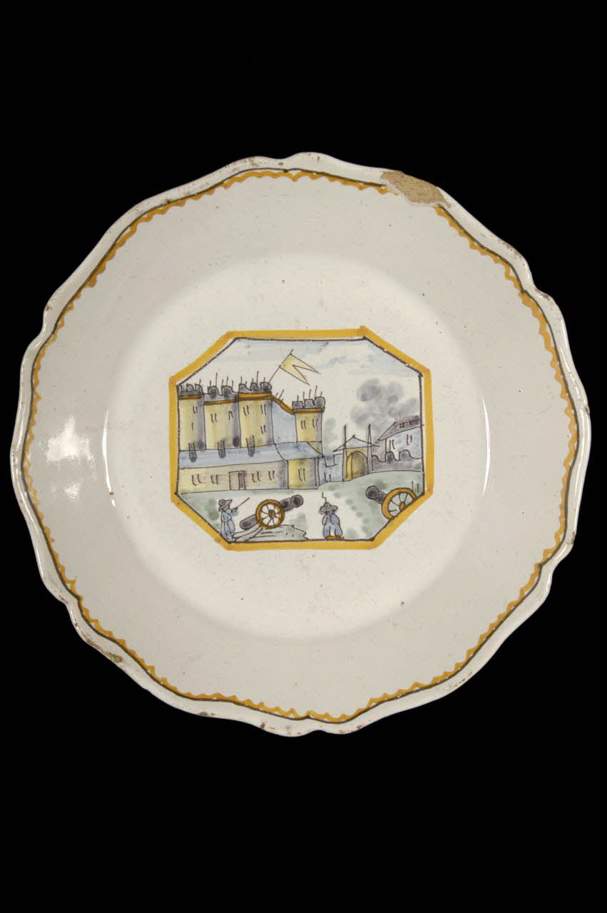 assiette calotte 1789-1800 1953.65.1 Photo