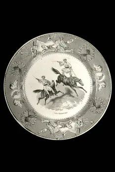 Lebeuf Milliet Et Cie assiette Picardie, France 1840-1849 1955.34.8 Photo