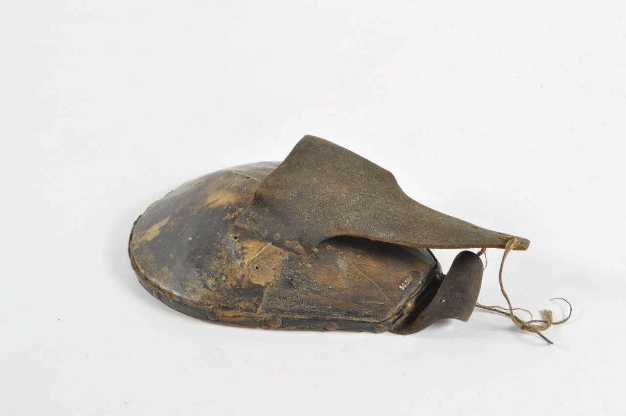 tambour pour jeu de paume 1958.50.1 Photo Mucem