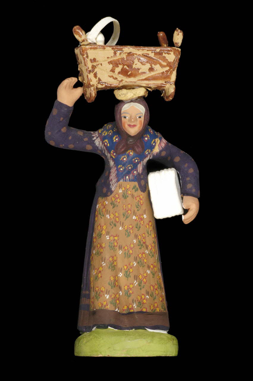 figurine de crèche santon 1957.174.260 Photo Mucem/Virginie Louis