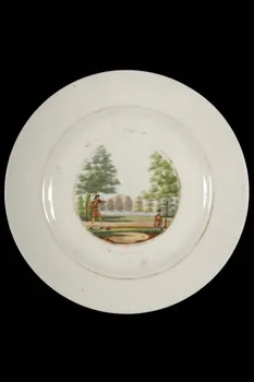 assiette plate Société de Guillaume Tell, Dunkerque 1957.33.5 Photo