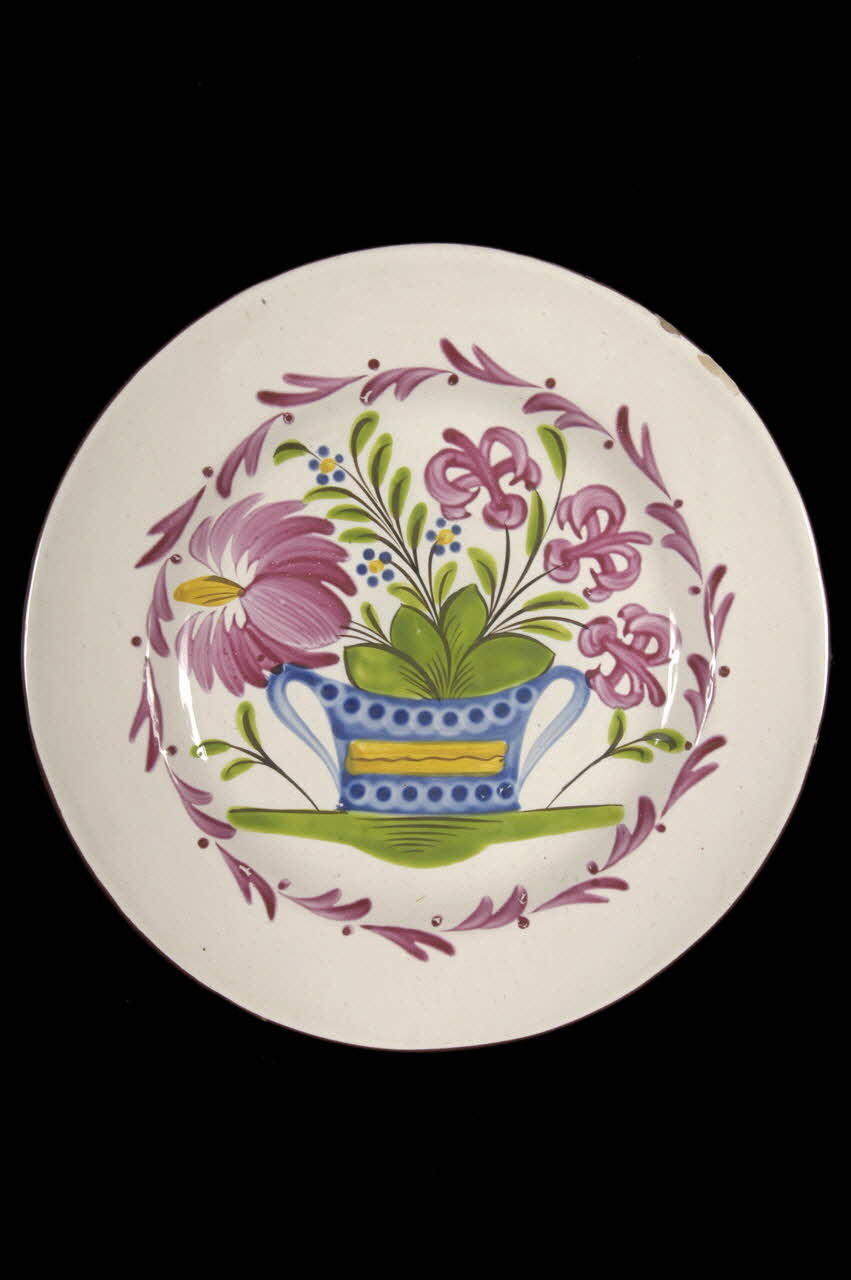 assiette plate 1957.95.17 Photo