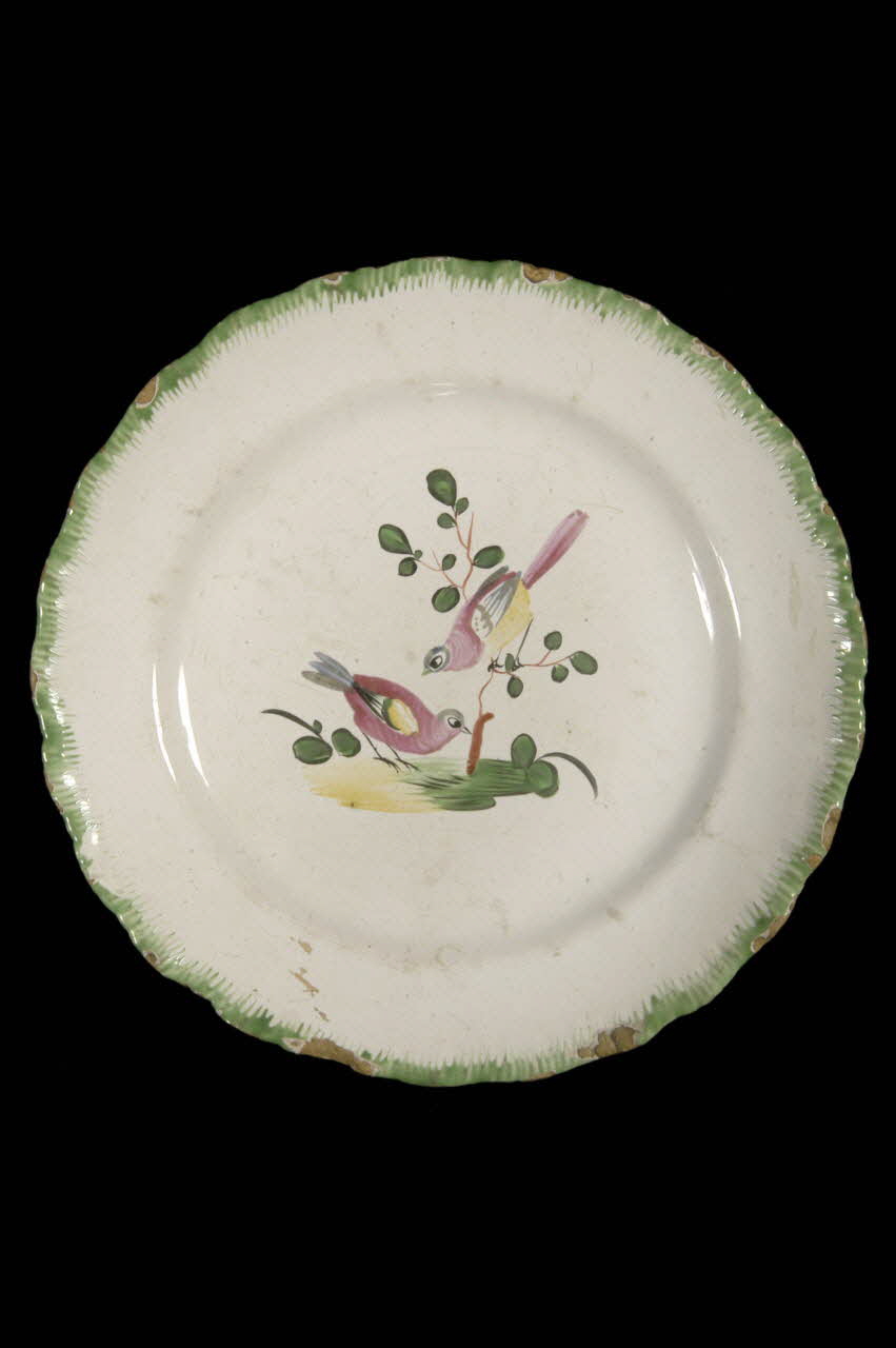 assiette plate 1957.95.20 Photo