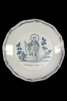 assiette calotte Véronique Jaiete 1775 France 1775 1958.28.1 Photo