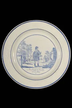 Paillart (Valentin), Hautin (Hippolyte); assiette plate Île-de-France, France 1830 1959.108.4  Photo