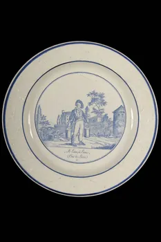 Paillart (Valentin), Hautin (Hippolyte); assiette plate Île-de-France, France 1830 1959.108.6 Photo
