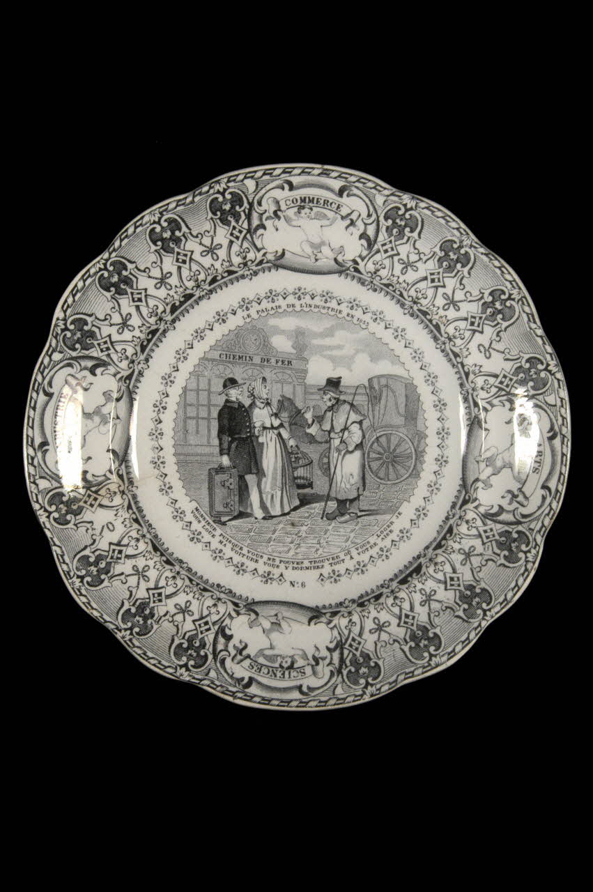 assiette plate 1959.28.15 Photo