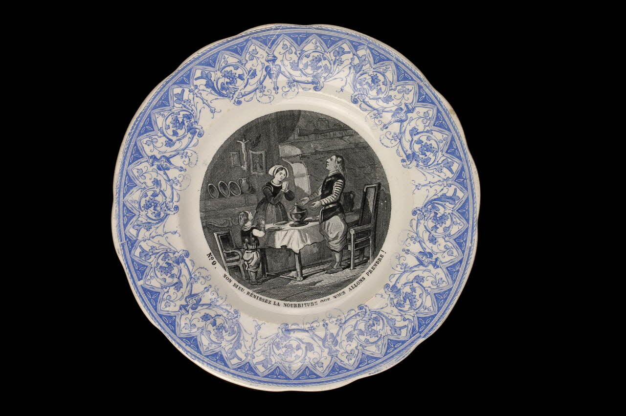 assiette plate 1959.30.4 Photo