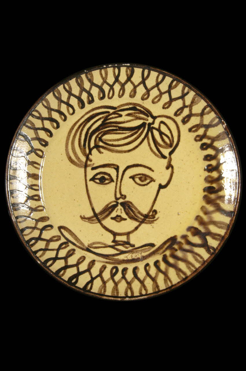 Gerry; assiette plate Lorraine, France 1900-1959 1959.68.1 Photo