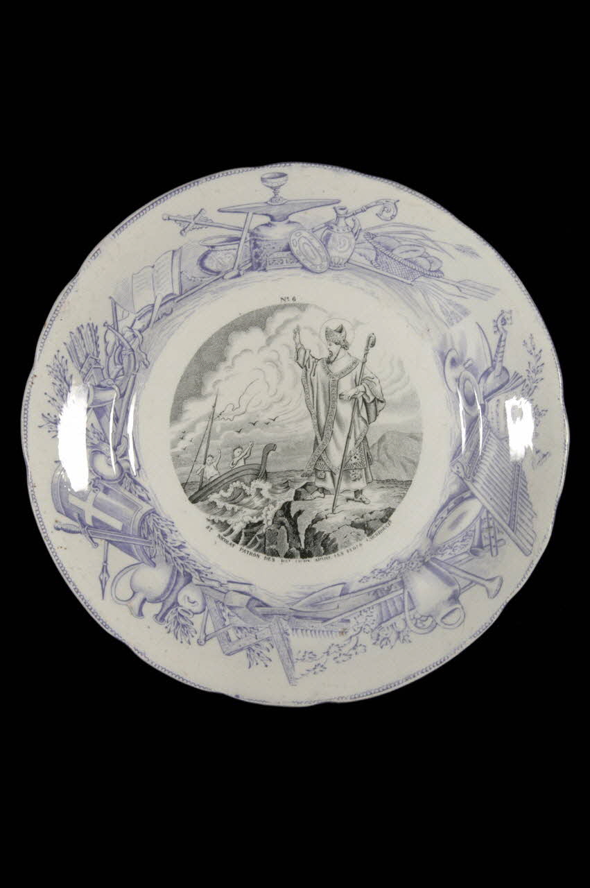assiette plate 1959.77.4 Photo