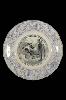 Hippolyte Boulenger assiette plate Île-de-France, France 1870 1959.97.5 Photo