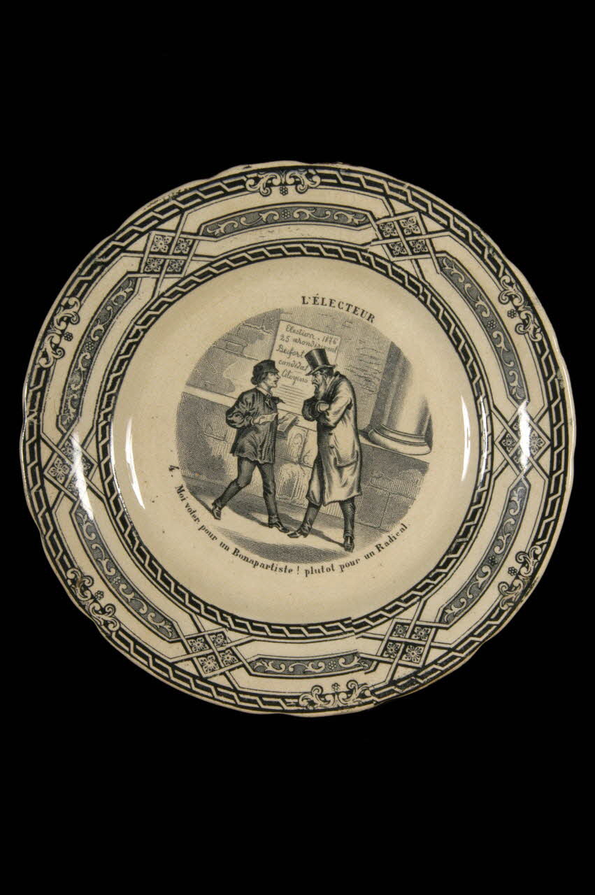 assiette plate 1960.110.1 Photo