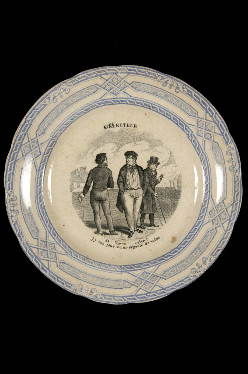 assiette plate 1960.123.2 Photo