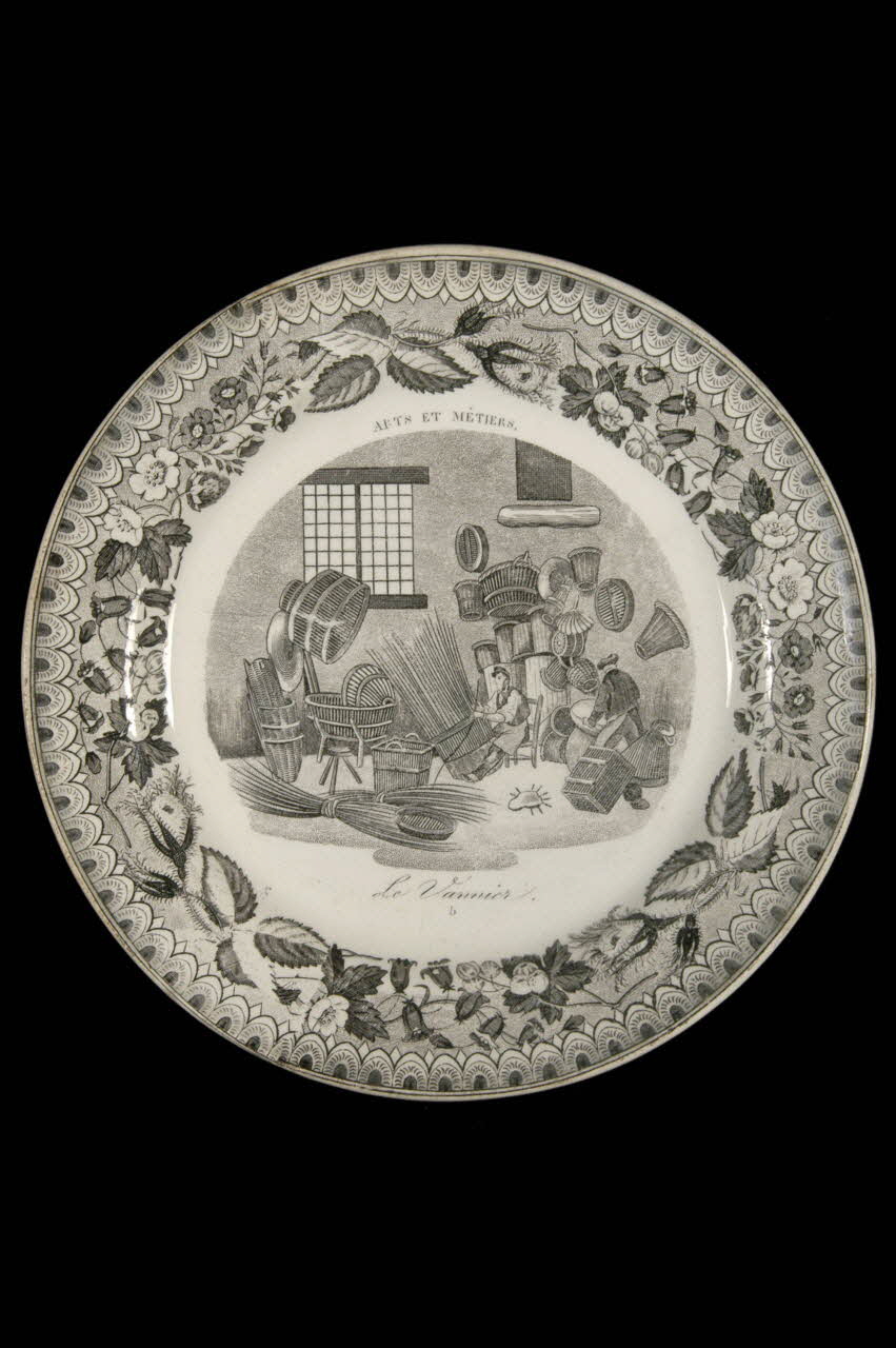 assiette plate 1960.13.5  Photo