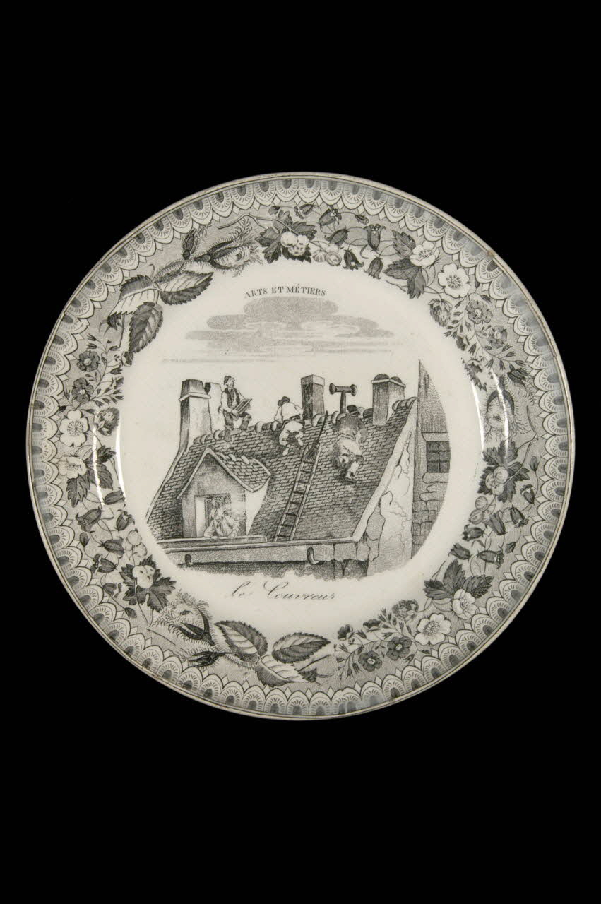 assiette plate 1960.13.7 Photo