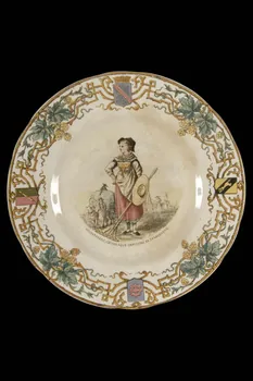 assiette plate 1960.131.1 Photo