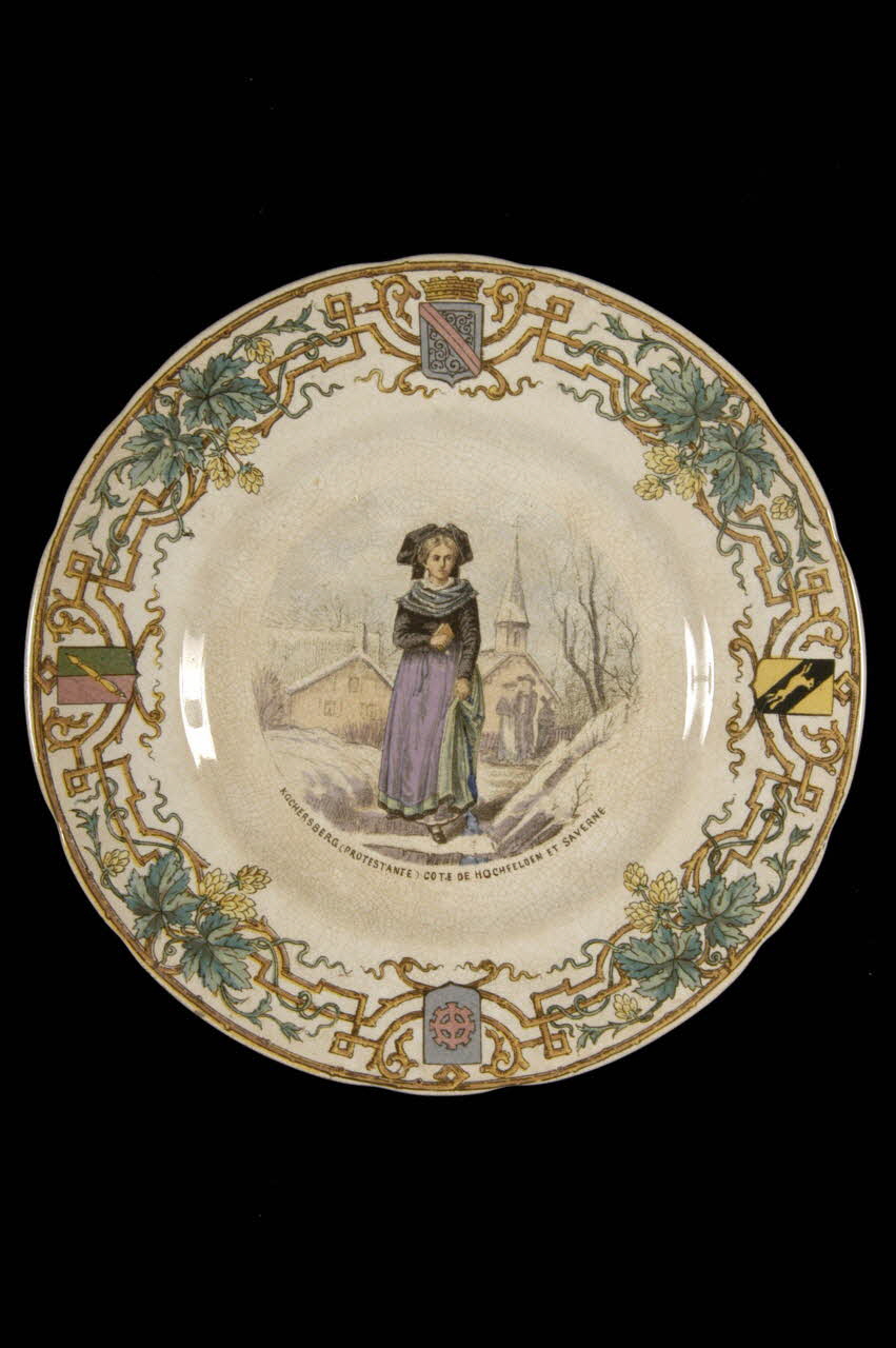 assiette plate 1960.131.2 Photo